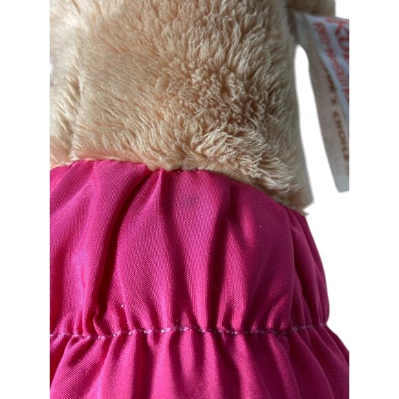 Dan Dee Clarice Plush Rudolph Reindeer 12" Pink Scarf Booties Collectors Choice - Picture 9 of 11